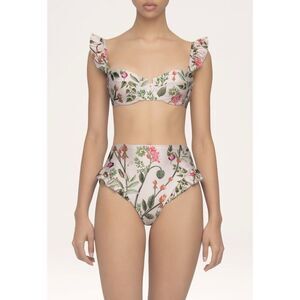 Agua by Agua Bendita Kiwi Top & Jengibre Cultivo Bottom Bikini Set